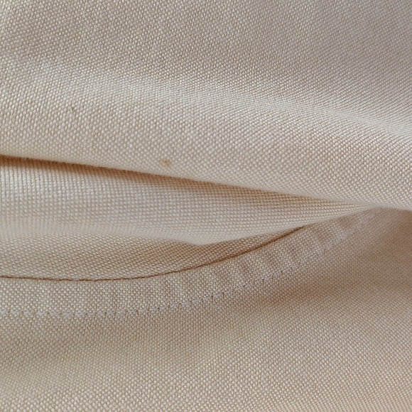 Cabin Creek Button Down Top Pale Light Yellow Top Size 18W Wrinkle Free - Picture 4 of 7